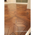 black walnut engineered parquet design wooden flooring